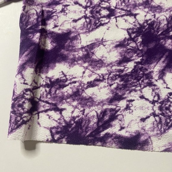 New Women's Sweatshirt Pullover Fleece Tie Dye Size L Crew Neck Long Sleeve - Picture 4 of 6